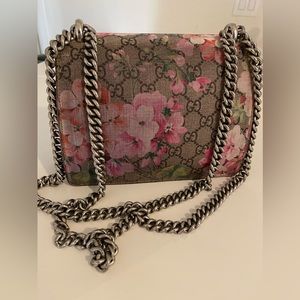 GUCCI DIONYSUS FLORAL SHOULDER PURSE AUTHENTIC USED